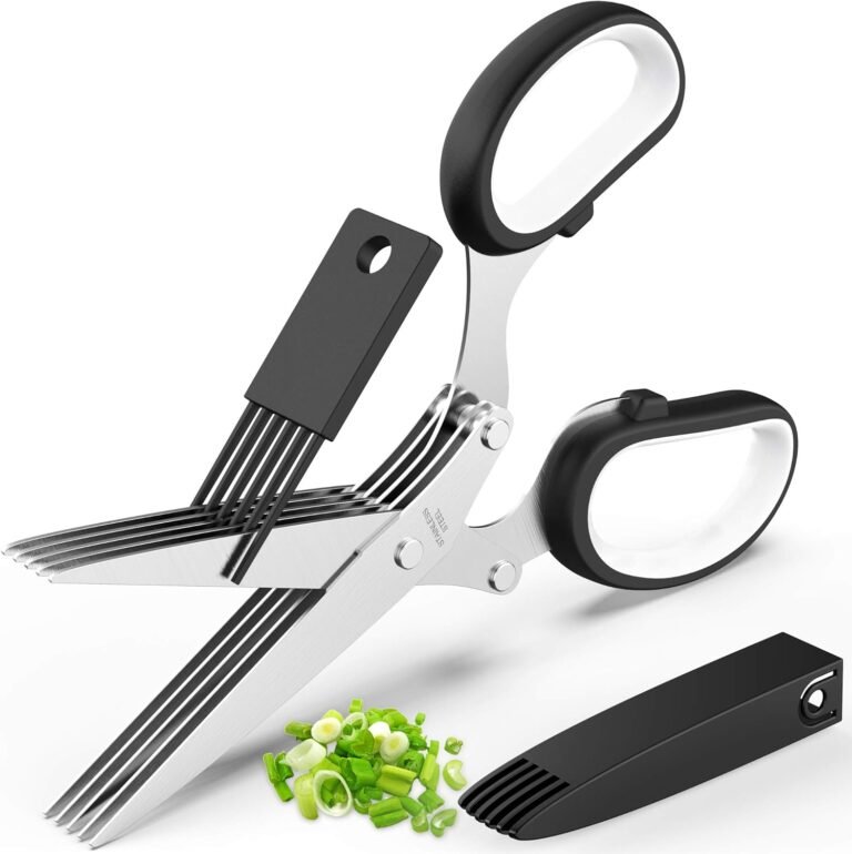 The $15 Multi-Blade Herb Scissors That Chop Fresh Herbs in Seconds (No Cutting Board Needed)